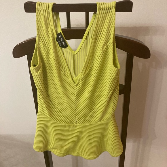 Bebe peplum tops size small - Picture 2 of 2